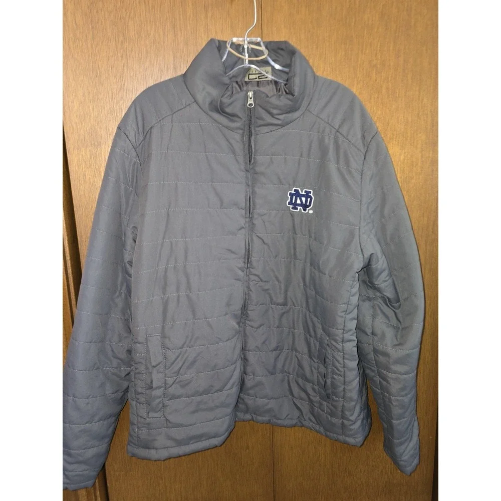 Notre Dame Fighting Irish Soft  Jacket Men's Sz Large‎